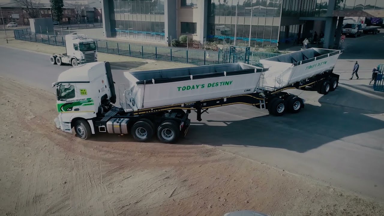 CIMC VEHICLES SOUTH AFRICA’S Side Tippers (Bin Sizes:18m³ 20m³ 25m³ 40m³ 42m³ 45m³)