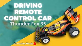 Driving Remote Control Car Thunder Fox 35 Special Racing