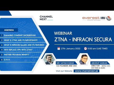 InfraonSecura Webinar