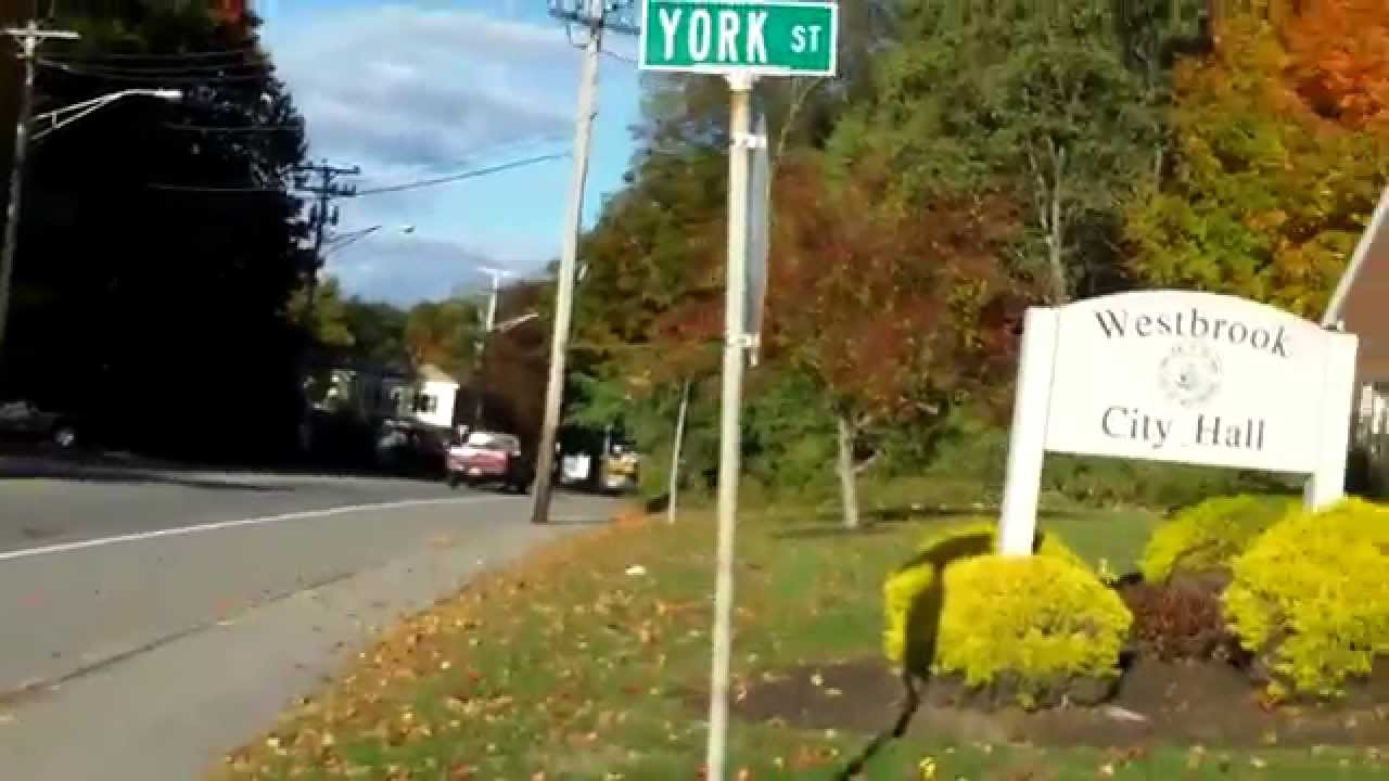 Westbrook, Maine City Hall, Leaf Peeping USA YouTube