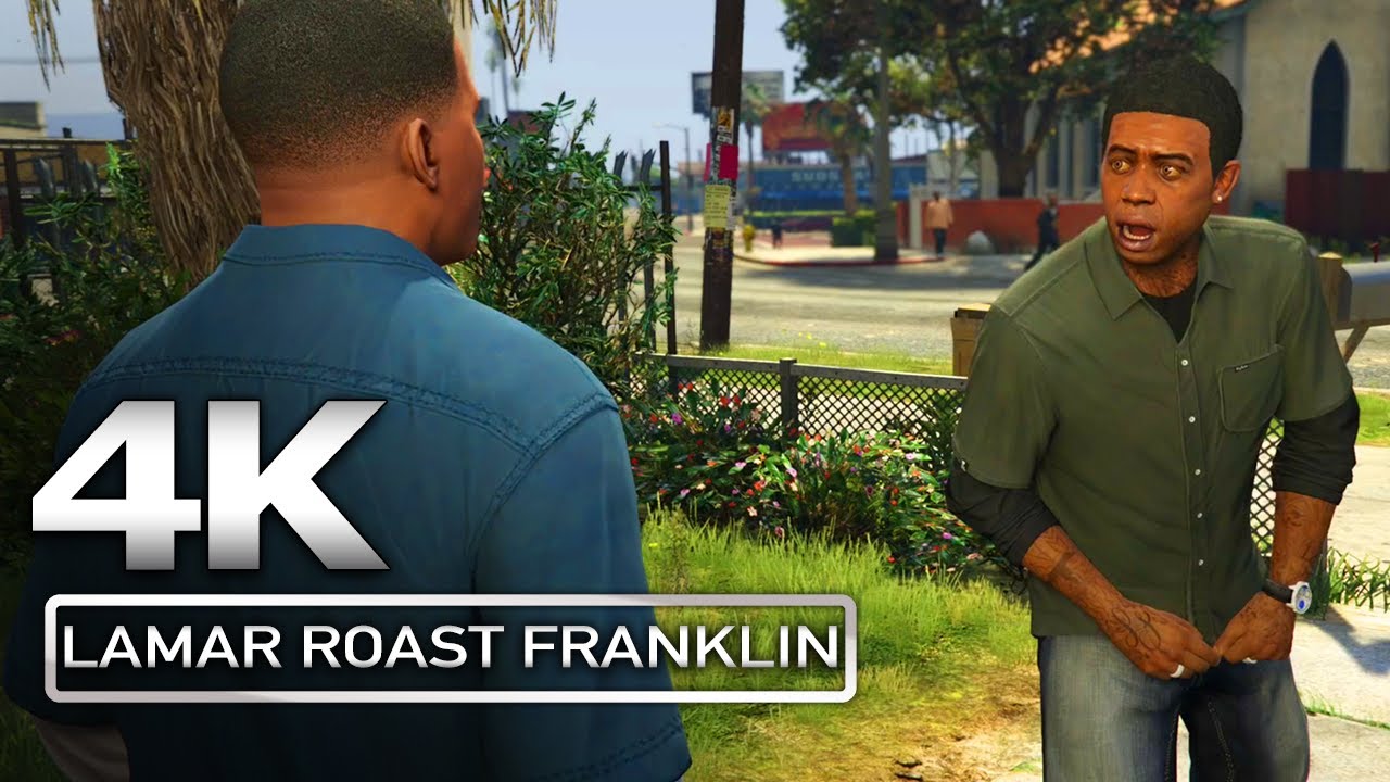 Yee Yee Ass Haircut Lamar Roasts Franklin GTA V ENHANCED PS5 4K Yee Yee Ass Haircut Lamar Roasts Franklin GTA V ENHANCED PS5 4K