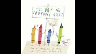 The Day The Crayons Quit (Kids books read aloud by the Odd Socks Nanny family)