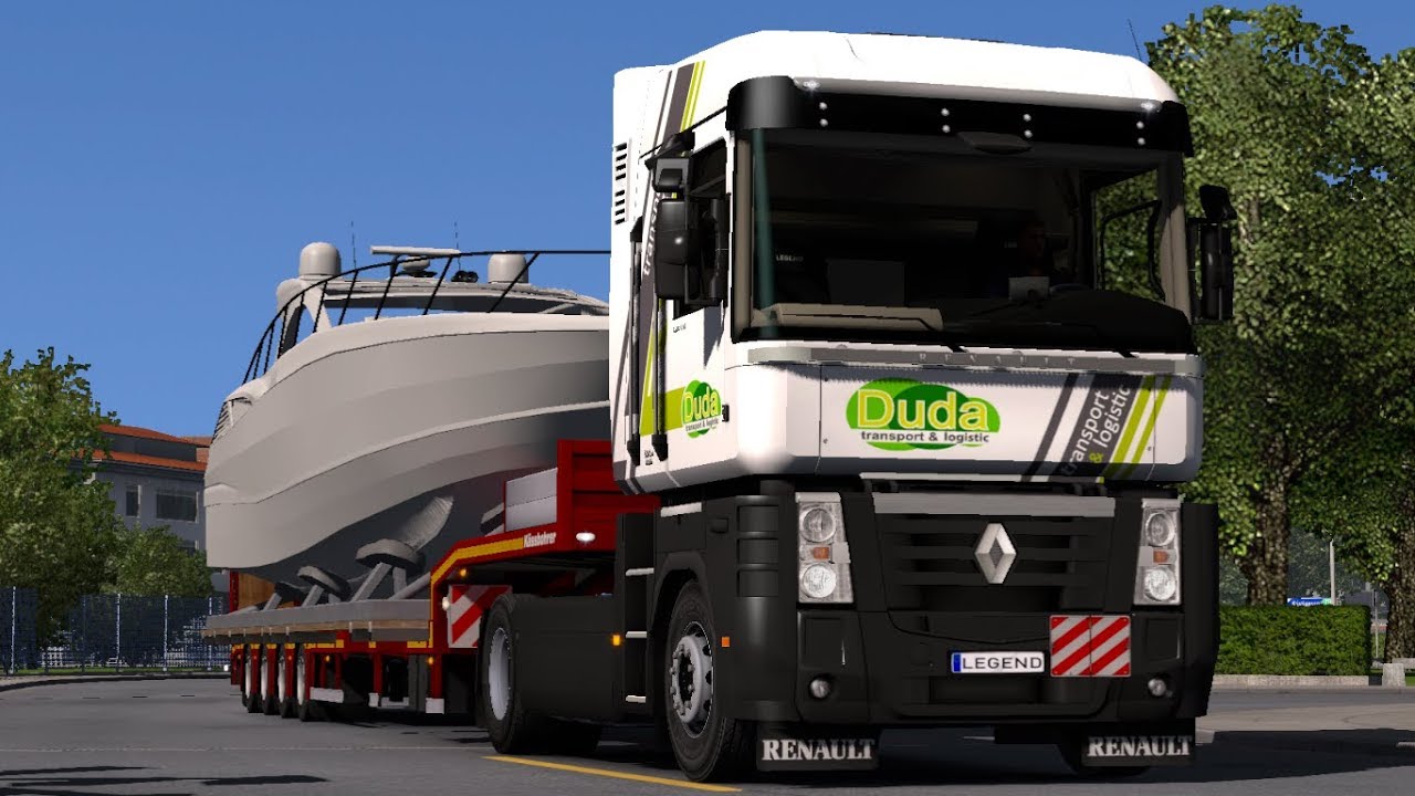 1 32 Euro Truck Simulator 2 Renault Magnum Updates V 01 Mods Youtube
