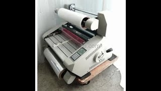 [中古]A3対応 ホット＆コールド兼用 ロール式ラミネーター GL835PLO GBC(ジービーシー)製 動作確認動画1572739000022323905