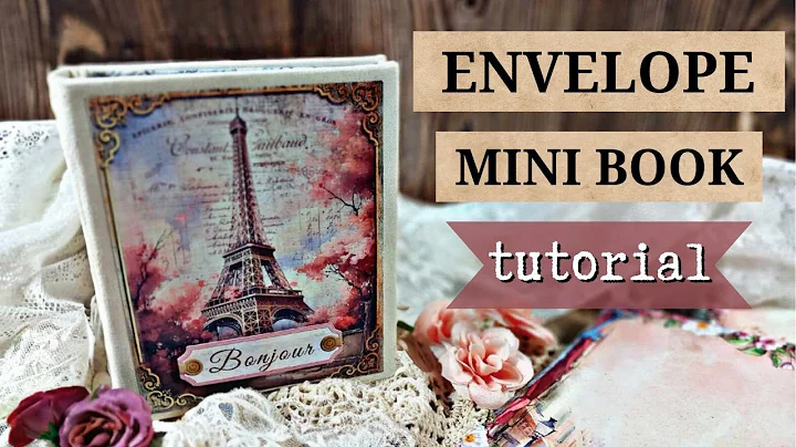 Mini album with envelope pages tutorial