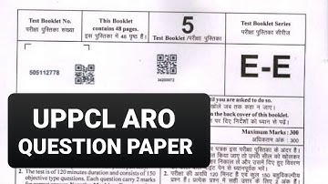 UPPCL ARO PREVIOUS YEAR QUESTION PAPER, ARO RECRUITMENT 2020, uppcl aro question paper 2018