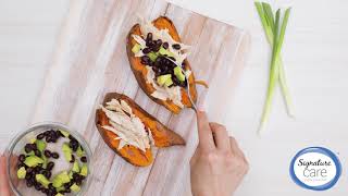 Avocado Stuffed Sweet Potatoes | Cold & Flu Fighting | Star Market screenshot 2