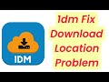 Fix 1dm Download Location Problem