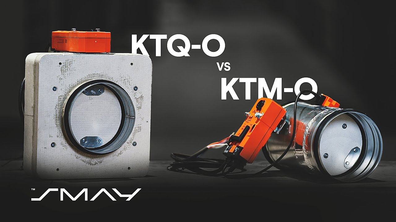 Montaż klap przeciwpożarowych: KTQ-O vs KTM-O