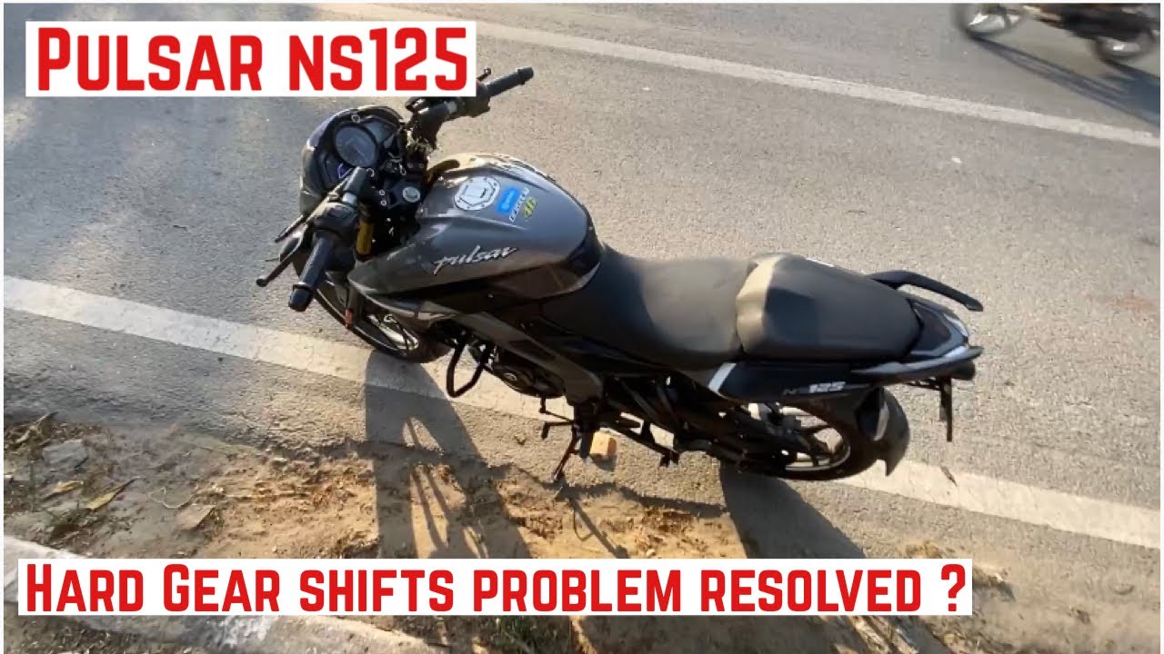 Pulsar ns125 gear shift problem resolved | pulsar ns125 smooth gearshifts |
