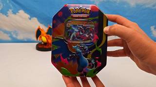 Opening Pokemon Mega Charizard X Tin | Pokemon Cards and Chill