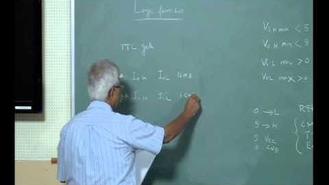 Mod-01 Lec-27 Memory Design Example of Logic Families & Course Summary