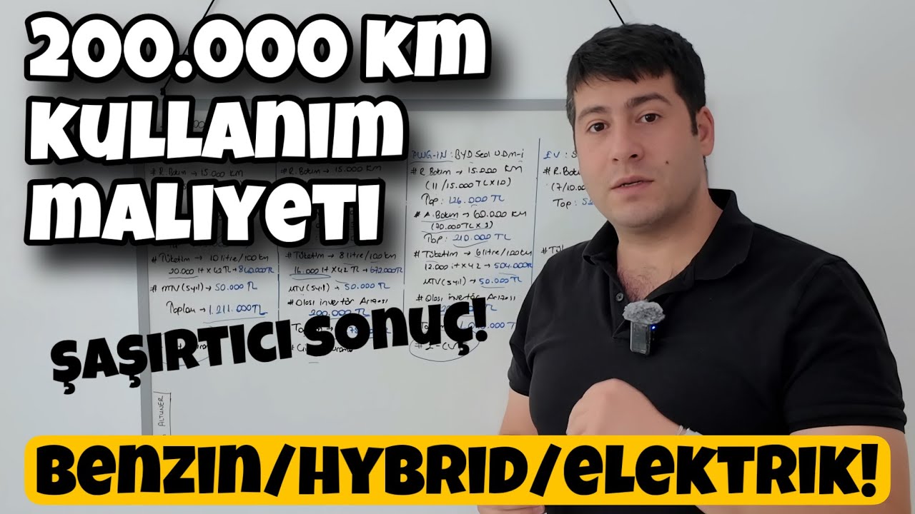 200.000 Km Kullansak Hangisi Ne Masraf Açar? | Benzin Elektrik Hybrid! | Otomobil Günlüklerim 