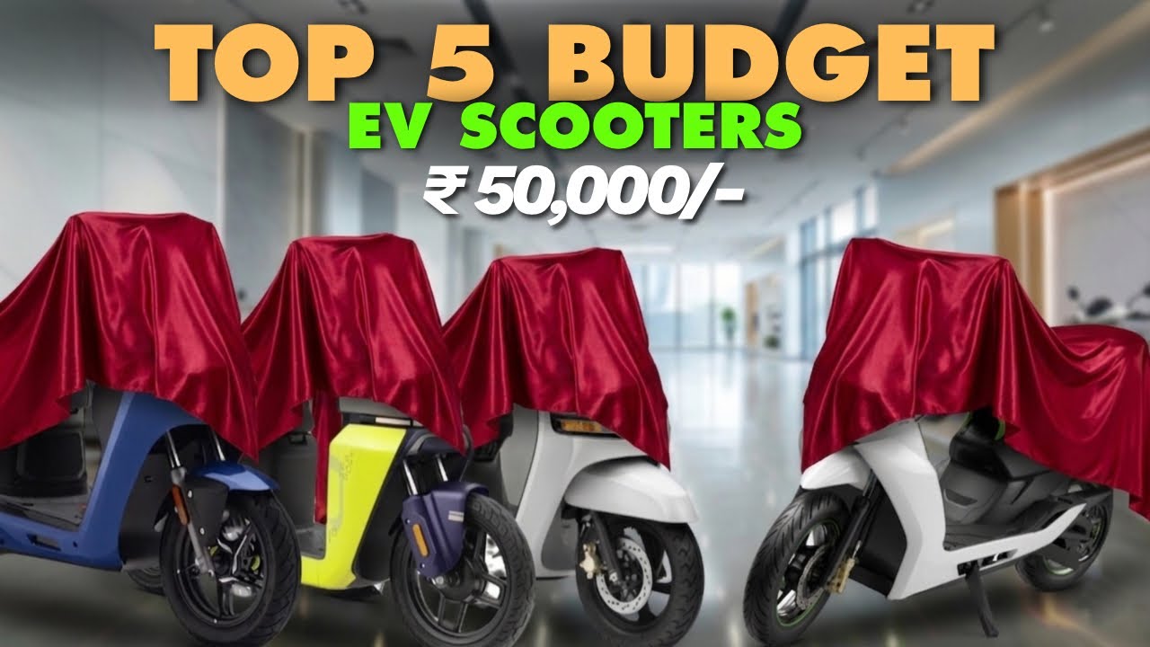 Best Budget EV Scooters in India 2026 | Top 5 BaaS Deals From ₹50,000 ...