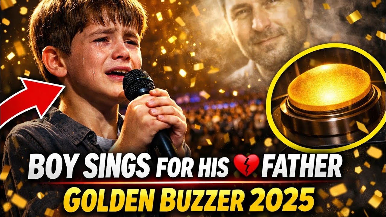 Boy’s Heartbreaking Audition for His Late Father 💔 | Golden Buzzer 2025 Emotional Moment