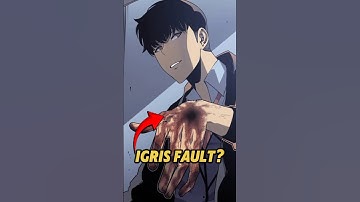 Was Igris The Real Reason Behind Jinwoo’s Scar?#sololeveling #shorts