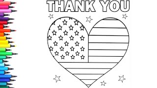 Veterans Day | How To Draw Veterans Day | veterans day thank you | Veterans Day For Kids