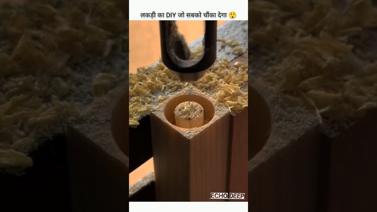 DIY wooden magic jo turant dekhna chahiye! ✨ 