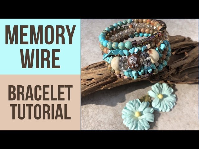 Easy bracelet for beginners - DIY wire jewelry 28 - YouTube