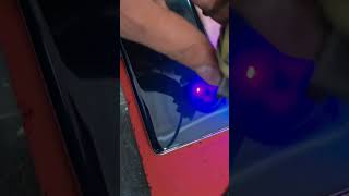 infinix note 50s uv glass #uvglass #glass #infinix #note50s #shortvideo #liquidglass #gadgets #1m