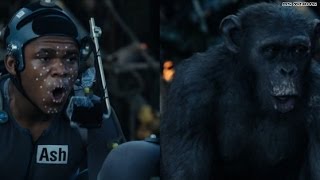 How 'Apes' actors put on their digital fur