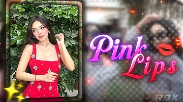 Pink Lips 💋 - Edit | Alight Motion | Ae Inspired | Random Xml