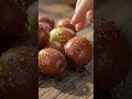 🫒 Crispy Jujube ASMR 😍✨ So Satisfying! #Shorts