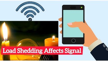 Load Shedding Affects Internet Connection And Signal