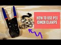 How to Use PEX Cinch Clamps - DIY - iCrimp clamp tool