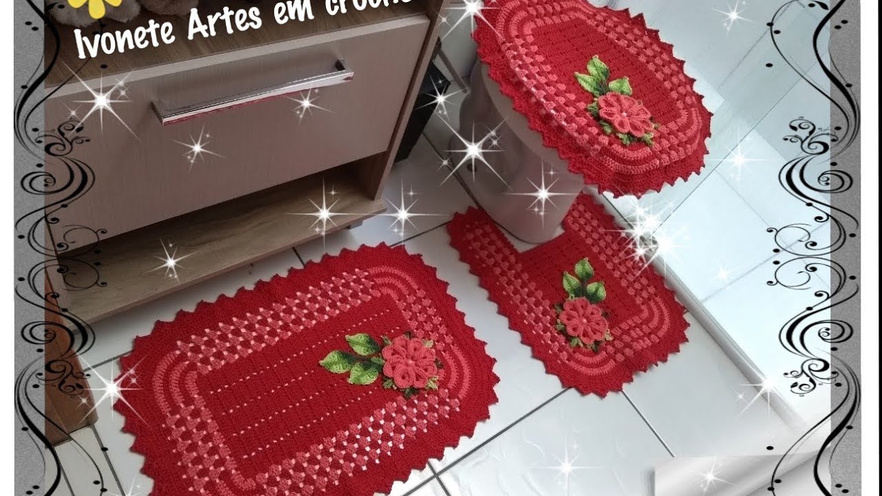 Tapete Banheiro - Artes Crochê