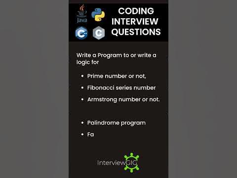 Top Coding Questions to ask a interview for freshers 2023 | Coding ...