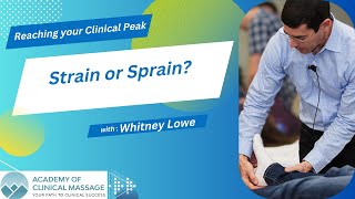 Is That a Strain or a Sprain?
