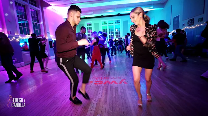 Julin de las Nieves & Denisse Cambria salsa social...