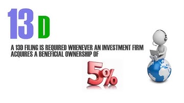 Types of Institutional SEC Filings (13F, 13G & 13D)