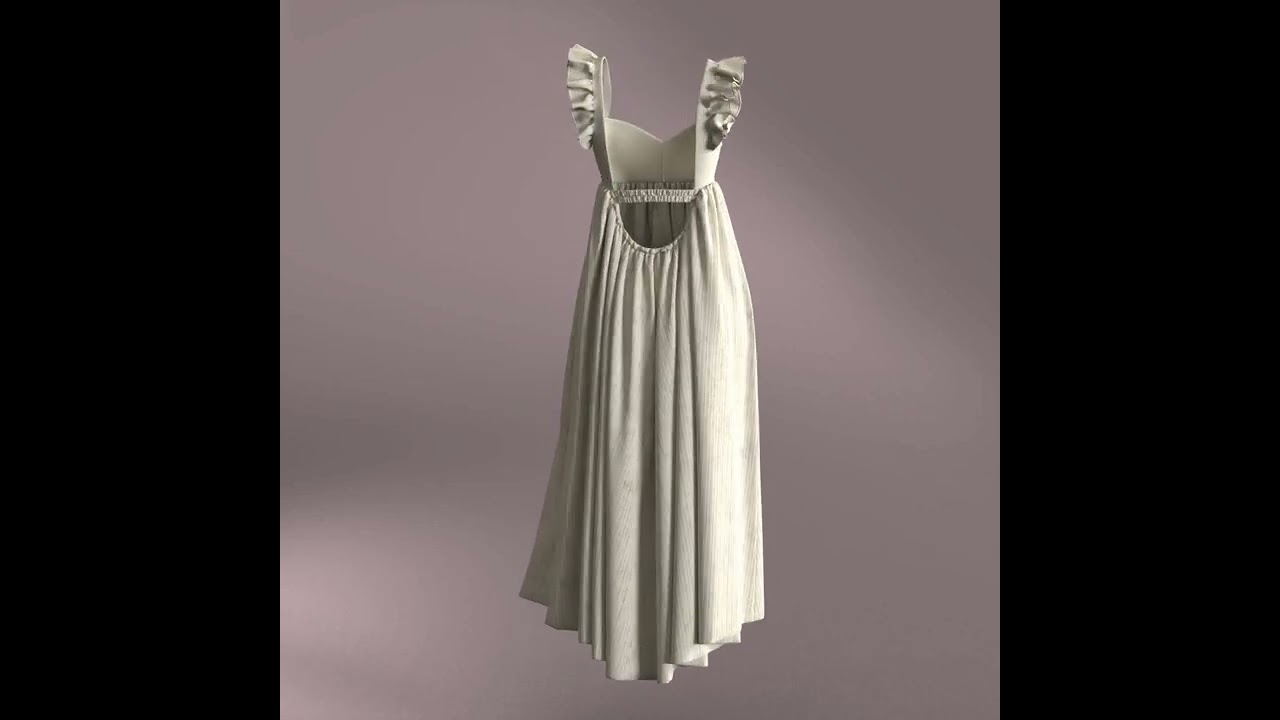 Dress with Clo3D