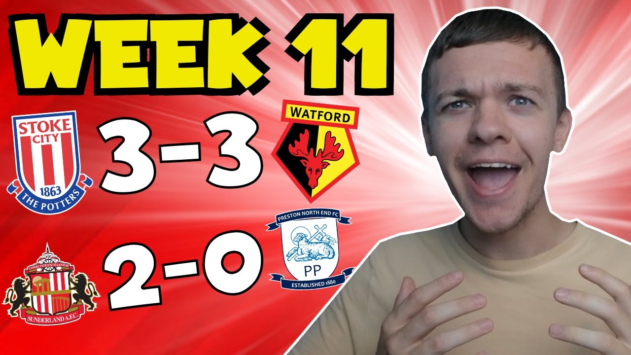 MY CHAMPIONSHIP WEEK 11 SCORE PREDICTIONS! CHAMPIONSHIP FOOTBALL IS