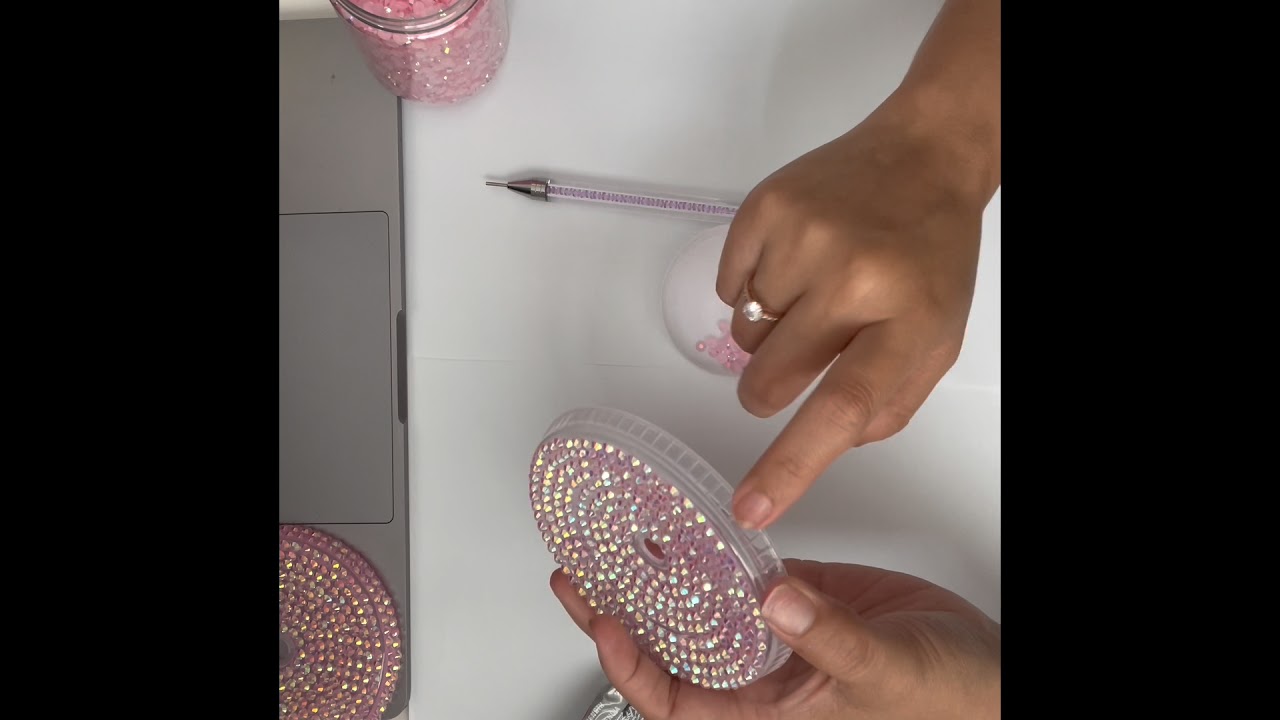 How to Bling Starbucks Lid for Venti Cold Cup.