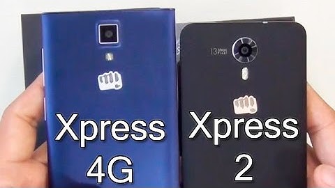 Micromax Canvas Xpress 4G VS Xpress 2 Comparison