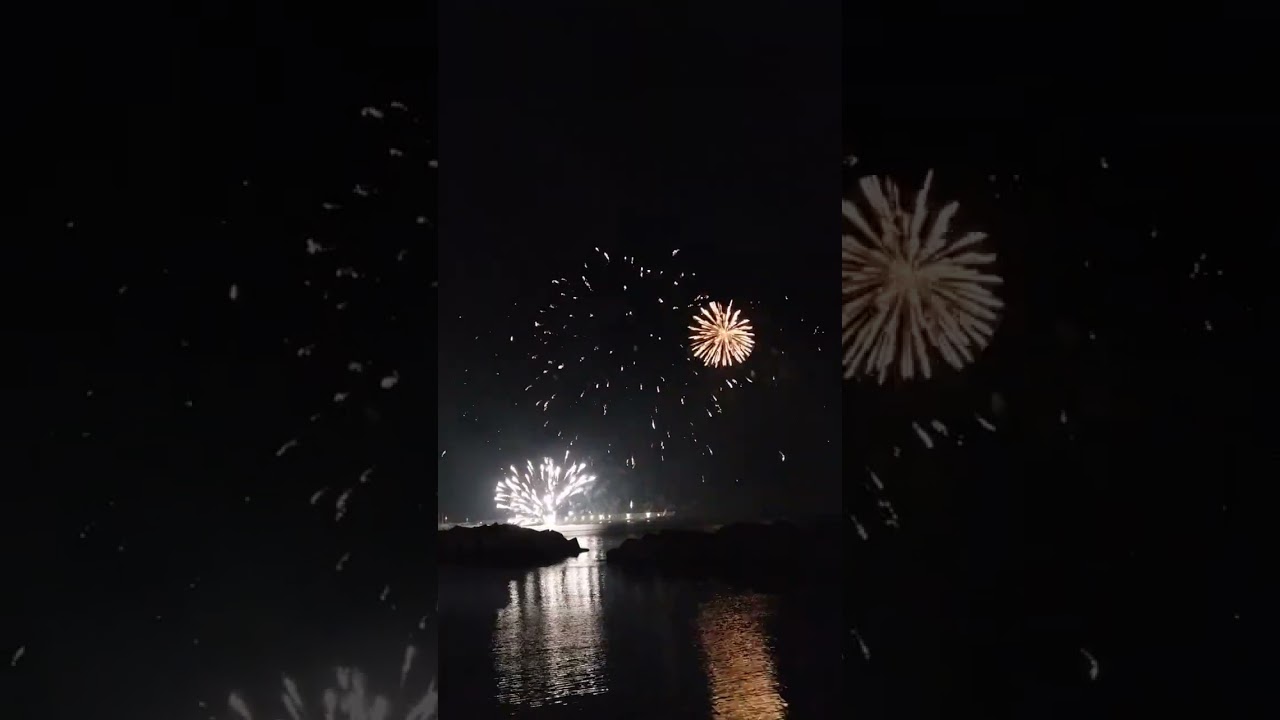 Salerno fuochi di artificio fine anno 2025 inizio 2026