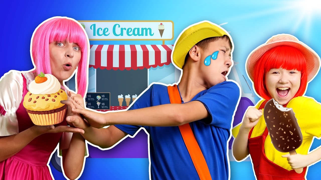 Ice Cream Man Song Nursery Rhymes & Kids Songs Hahatoons Songs