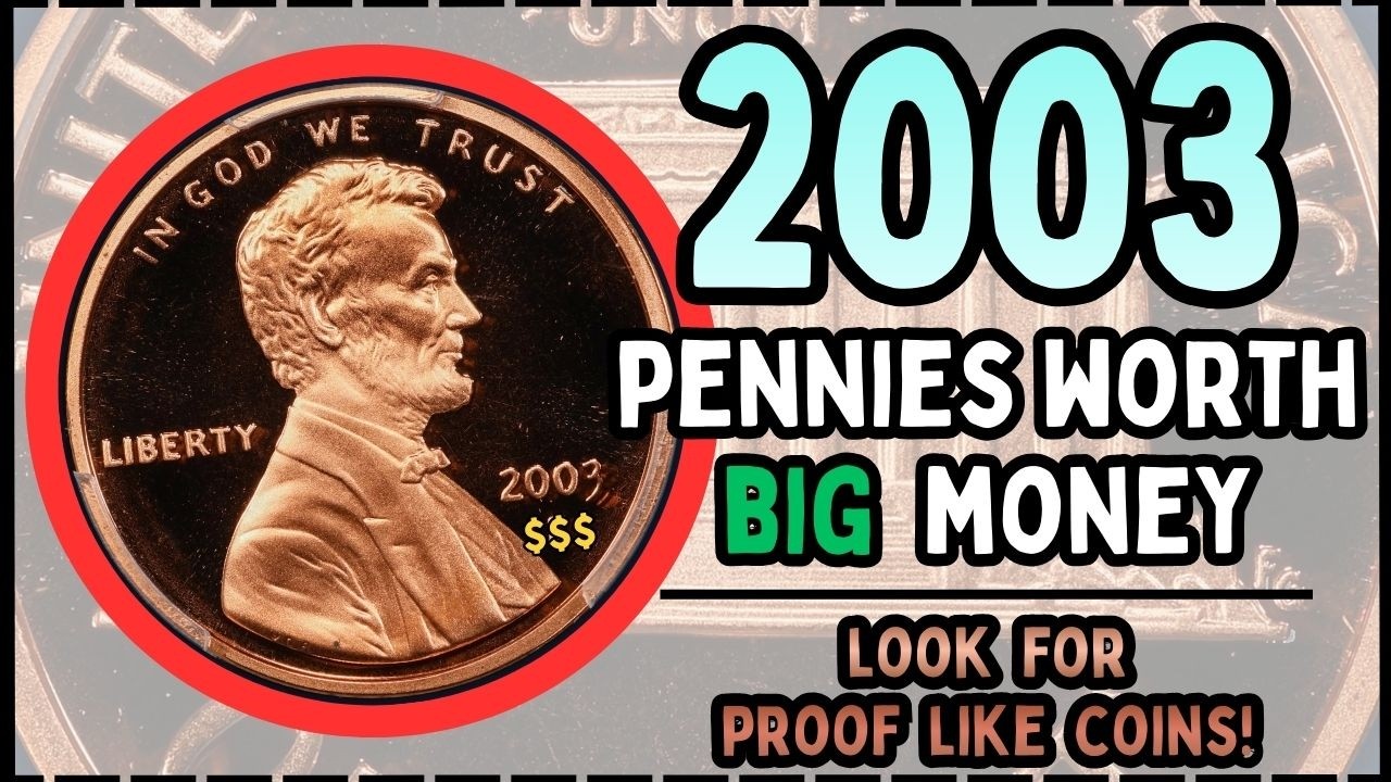Монеты достоинством в один цент 2003 года — отличный год для создания коллекций коллекционных монет!