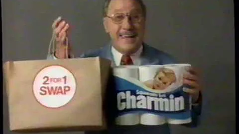 1985 Charmin Toilet Paper "Mr Whipple" TV Commercial