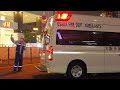 【大阪市消防局】阪急梅田駅からの救急車351による救急搬送