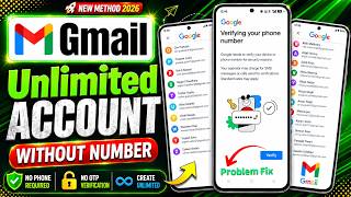 How to Create Unlimited Gmail Accounts | New Method 2026 ✅ screenshot 1