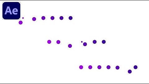 Looping Loading Animation In Adobe After Effects - After Effects Tutorial - No Plugins.