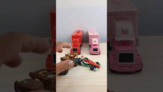 Tow Mater Pull Francesco Bernoull, Tank Coat, McQueen Truck, Pixar Cars #cars #toys #lightningmcquee