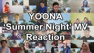 YOONA 윤아 &#39;여름밤 (Feat. 스무살) (Summer Night)&#39; MV &quot;Reaction Mashup&quot;