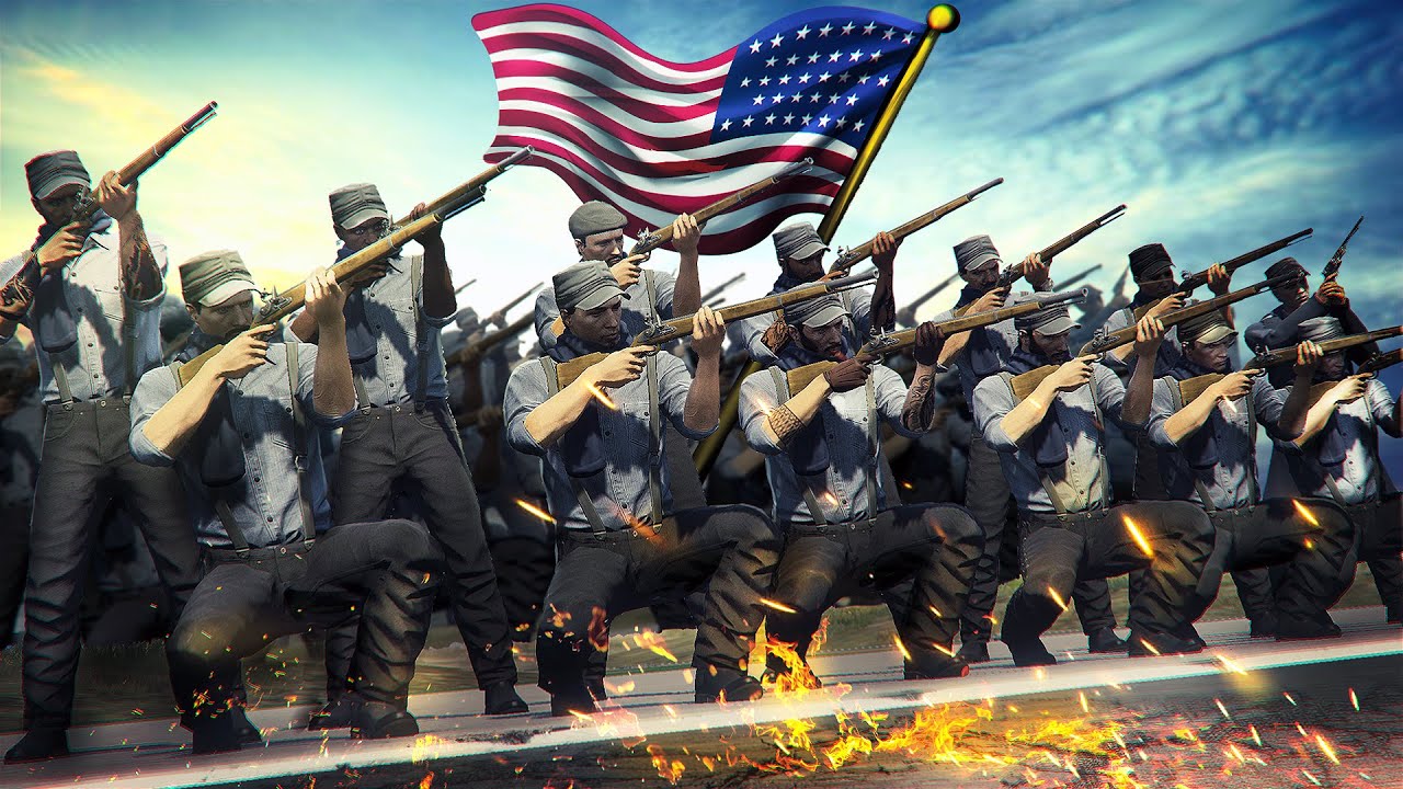 AMERICAN CIVIL WAR in GTA 5!