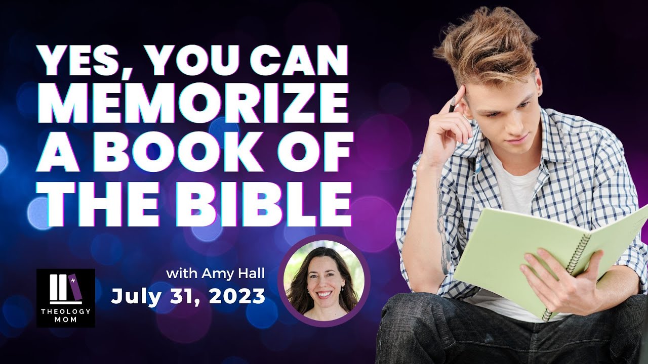Yes, You Can Memorize a Book of the Bible YouTube