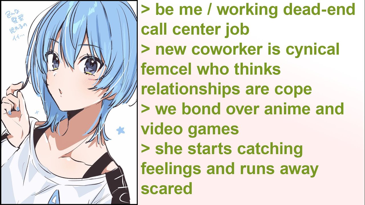 My Femcel Coworker Says Relationships Are Cope But She's Always Asking About My Day